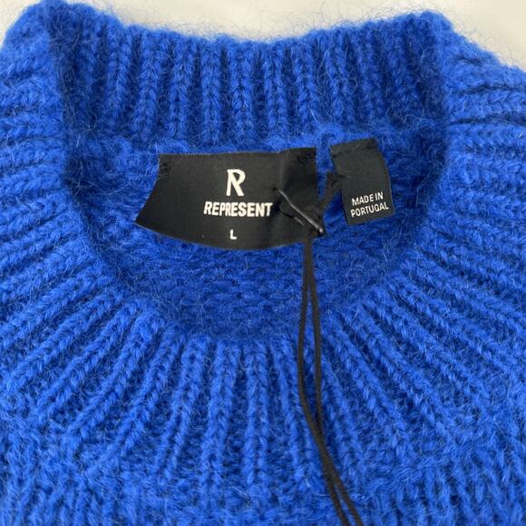 Represent Men's Mohair Sweater Size L - Picture 7 of 11